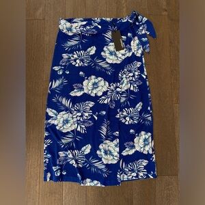 ❤️4 for $25❤️‎ Olsen shades of water wrap skirt size large 14